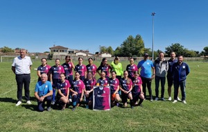 Remise de maillots pour nos féminines