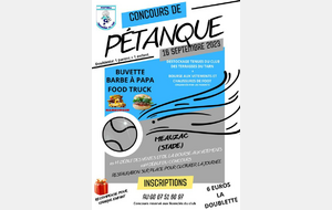 Concours de pétanque 