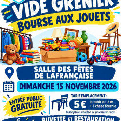 Vide grenier et bourse aux jouets